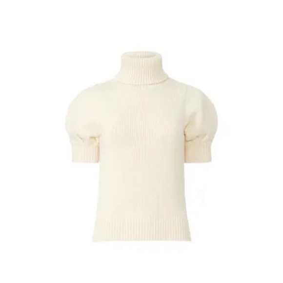 Adam Lippes Collective
Cream Puff Sleeve Sweater size large - Picture 5 of 10